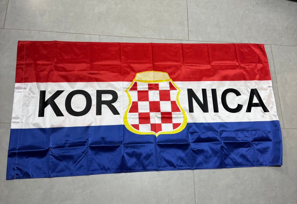 Zastave sa natpisom